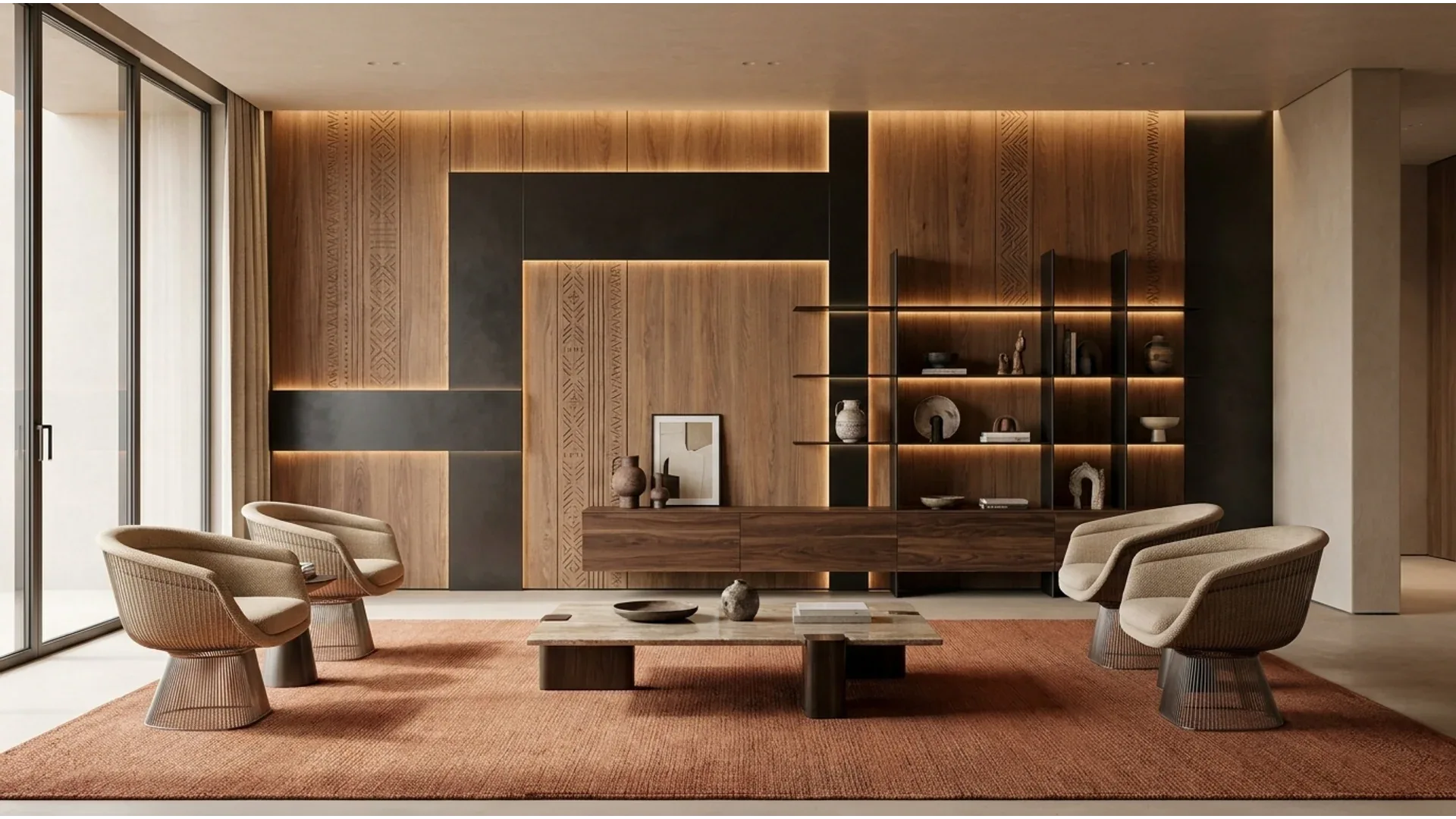 Nḓila Feature Wall